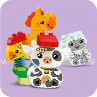 Constructor LEGO Animal Train Tren/ Multicolor photo 6