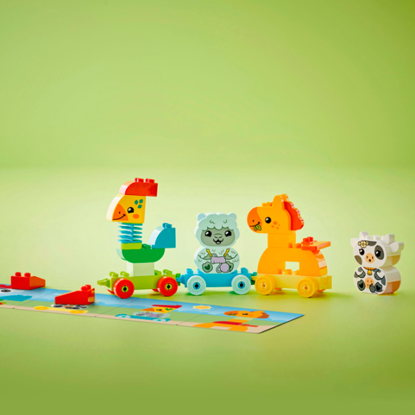 Constructor LEGO Animal Train Tren/ Multicolor photo 9