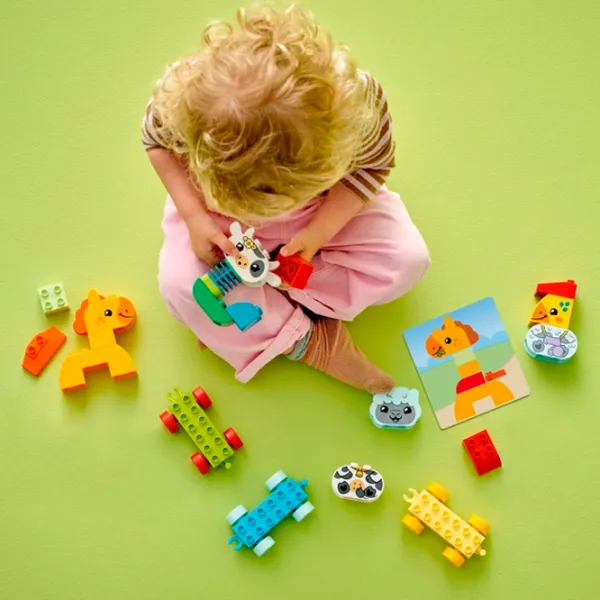 Constructor LEGO Animal Train Tren/ Multicolor photo 10