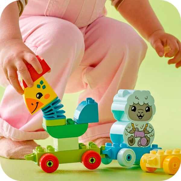 Constructor LEGO Animal Train Tren/ Multicolor photo 12