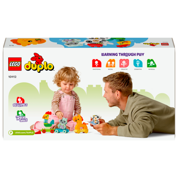 Constructor LEGO Animal Train Tren/ Multicolor photo 13