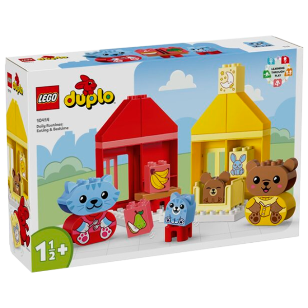 Constructor LEGO Daily Routines: Eating & Bedtime Figuri/ Multicolor photo 1