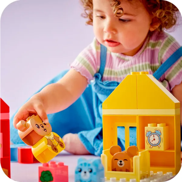 Constructor LEGO Daily Routines: Eating & Bedtime Figuri/ Multicolor photo 10