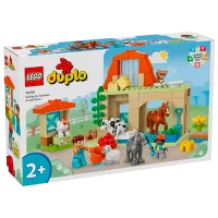 Constructor LEGO Caring for Animals at the Farm Fermă/ Multicolor