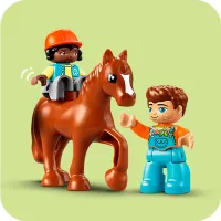 Constructor LEGO Caring for Animals at the Farm Fermă/ Multicolor photo 8