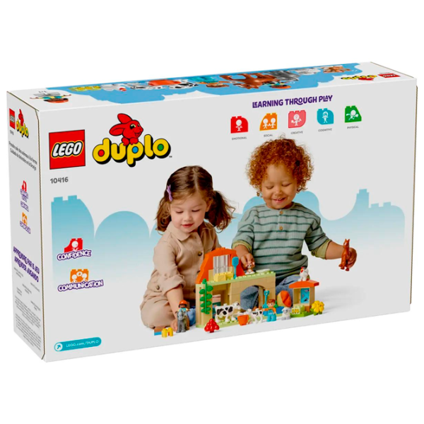 Constructor LEGO Caring for Animals at the Farm Fermă/ Multicolor photo 12