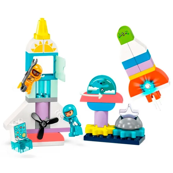 Constructor LEGO 3in1 Space Shuttle Adventure Cosmos/ Multicolor photo 2