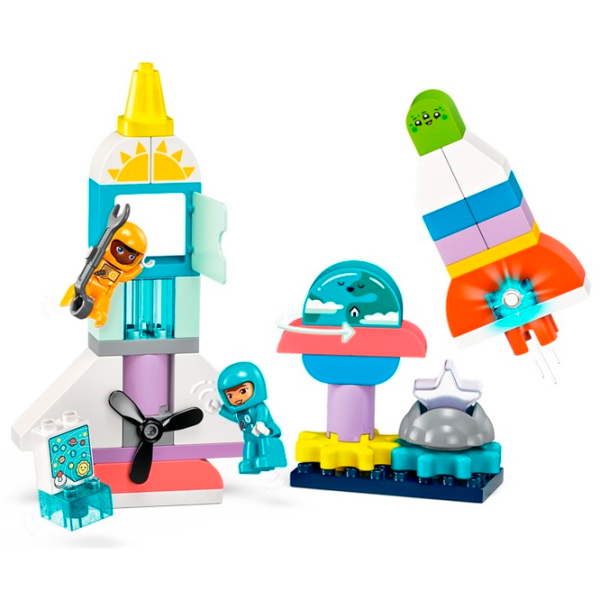 Constructor LEGO 3in1 Space Shuttle Adventure Cosmos/ Multicolor photo 2