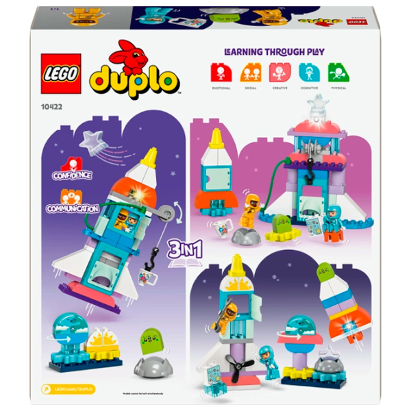 Constructor LEGO 3in1 Space Shuttle Adventure Cosmos/ Multicolor photo 11