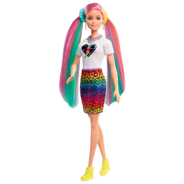 Кукла Barbie Rainbow Leopard GRN81 модель/ 3+ photo 1
