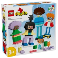 Constructor LEGO Buildable People with Big Emotions Figuri/ Multicolor