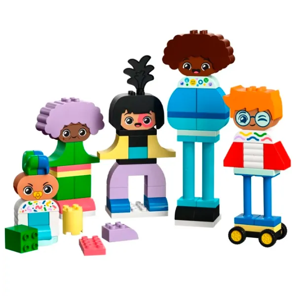 Constructor LEGO Buildable People with Big Emotions Figuri/ Multicolor photo 2