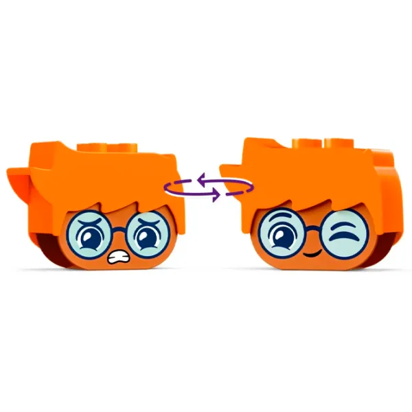 Constructor LEGO Buildable People with Big Emotions Figuri/ Multicolor photo 4