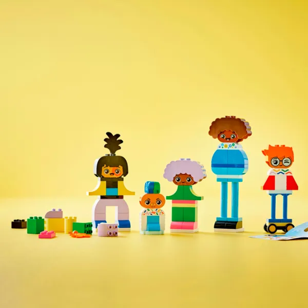 Constructor LEGO Buildable People with Big Emotions Figuri/ Multicolor photo 5