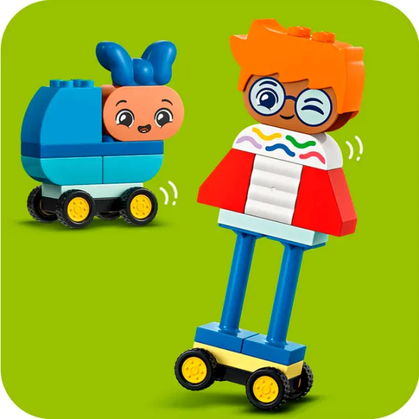 Constructor LEGO Buildable People with Big Emotions Figuri/ Multicolor photo 6