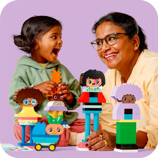 Constructor LEGO Buildable People with Big Emotions Figuri/ Multicolor photo 11