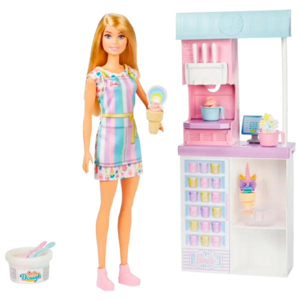 Кукла Barbie Магазин мороженого HCN46 модель / 4+ photo 1