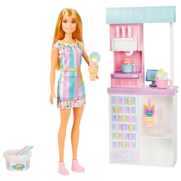 Кукла Barbie Магазин мороженого HCN46 модель / 4+ photo 1