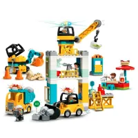 Constructor LEGO Tower Crane & Construction Сonstrucție/ Multicolor photo 5