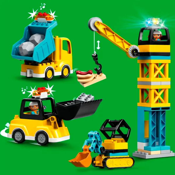 Constructor LEGO Tower Crane & Construction Сonstrucție/ Multicolor photo 8 Constructor LEGO Tower Crane & Construction Сonstrucție/ Multicolor photo 8