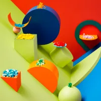 Constructor LEGO Lettering Creativ/ Multicolor photo 7