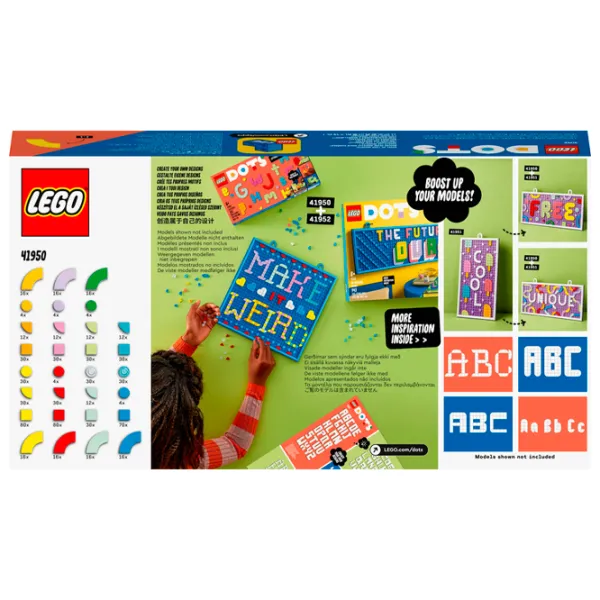 Constructor LEGO Lettering Creativ/ Multicolor photo 11