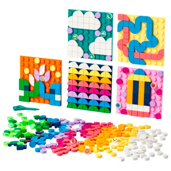 Constructor LEGO Adhesive Patches Mega Pack Creativ/ Multicolor photo 2