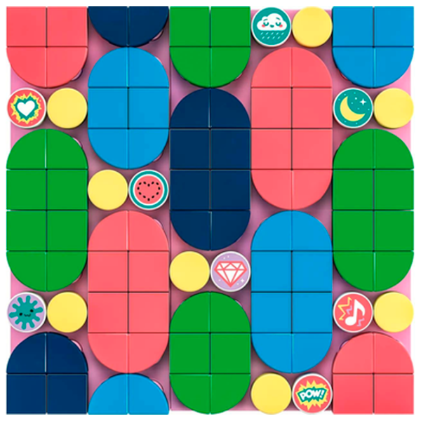 Constructor LEGO Adhesive Patches Mega Pack Creativ/ Multicolor photo 4