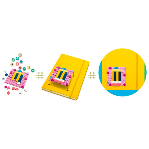 Constructor LEGO Adhesive Patches Mega Pack Creativ/ Multicolor photo 5
