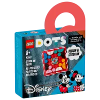 Constructor LEGO Mickey Mouse & Minnie Mouse Stitch-on Patch Creativ/ Multicolor