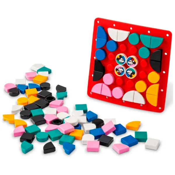 Constructor LEGO Mickey Mouse & Minnie Mouse Stitch-on Patch Creativ/ Multicolor photo 2