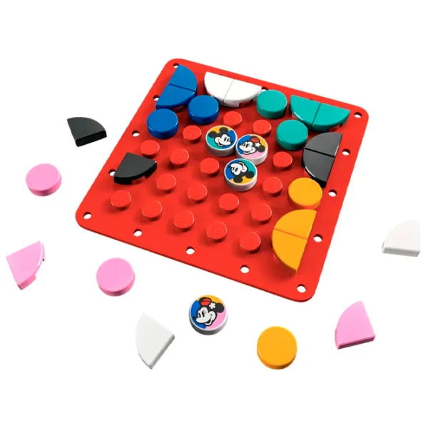 Constructor LEGO Mickey Mouse & Minnie Mouse Stitch-on Patch Creativ/ Multicolor photo 3