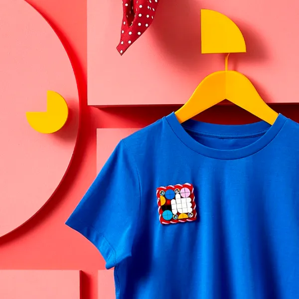 Constructor LEGO Mickey Mouse & Minnie Mouse Stitch-on Patch Creativ/ Multicolor photo 4