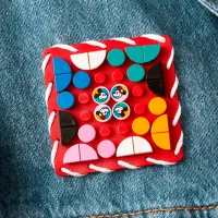 Constructor LEGO Mickey Mouse & Minnie Mouse Stitch-on Patch Creativ/ Multicolor photo 5