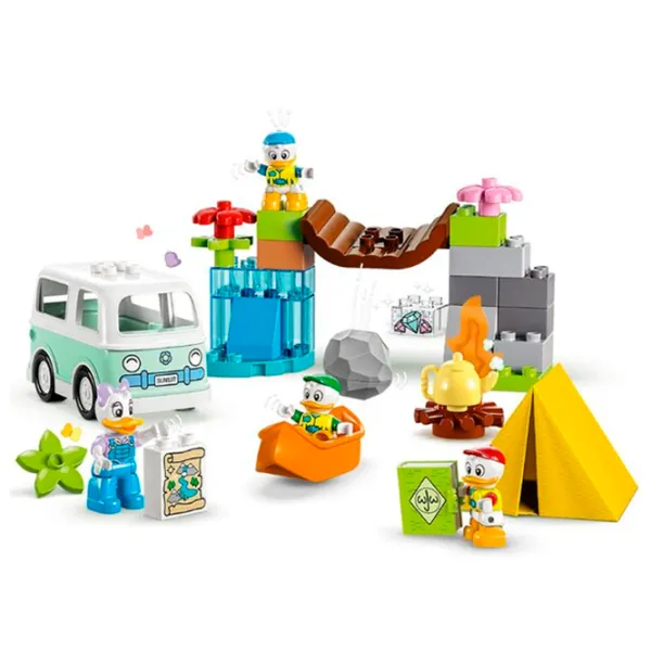 Constructor LEGO Camping Adventure Figuri/ Multicolor photo 3