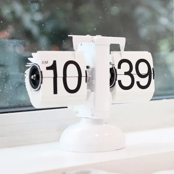 Настольные часы Romanowski Design Flip Clock Настольный / Механический photo 5 Настольные часы Romanowski Design Flip Clock Настольный / Механический photo 5