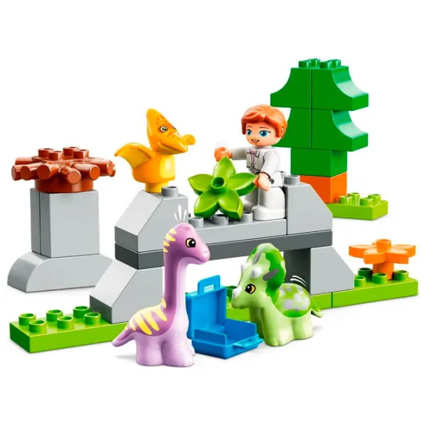 Constructor LEGO Dinosaur Nursery Figuri/ Multicolor photo 2