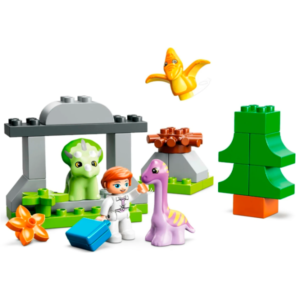 Constructor LEGO Dinosaur Nursery Figuri/ Multicolor photo 4