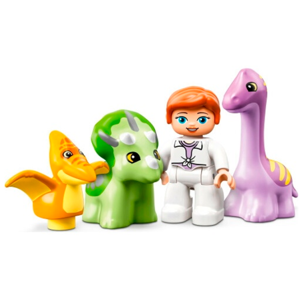 Constructor LEGO Dinosaur Nursery Figuri/ Multicolor photo 5