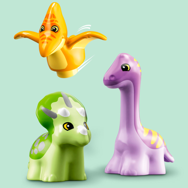 Constructor LEGO Dinosaur Nursery Figuri/ Multicolor photo 8
