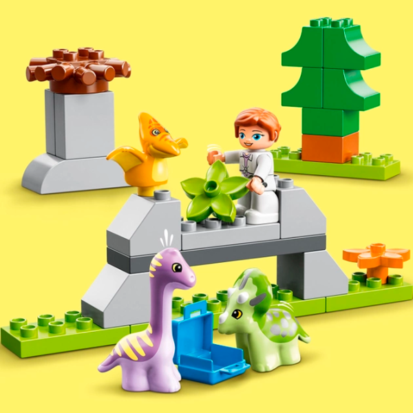 Constructor LEGO Dinosaur Nursery Figuri/ Multicolor photo 9