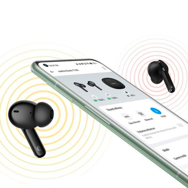 Наушники Realme Buds T110 Серый Черный Беспроводные/ Персональный photo 5