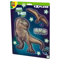 Креативный набор SES Explore Mega Glowin T-Rex World 25129S 5+/ Разноцветный Разноцветный