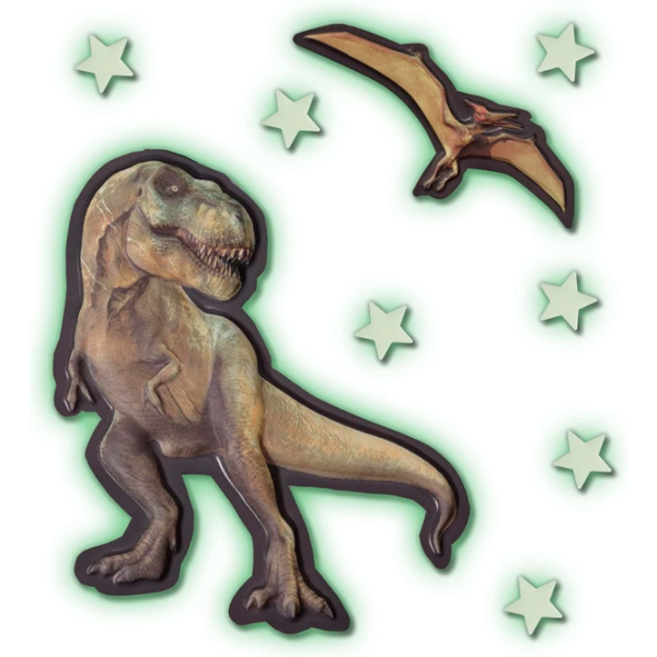 Set de creație SES Explore Mega Glowin T-Rex World 25129S 5+/ Multicolor Multicolor photo 2
