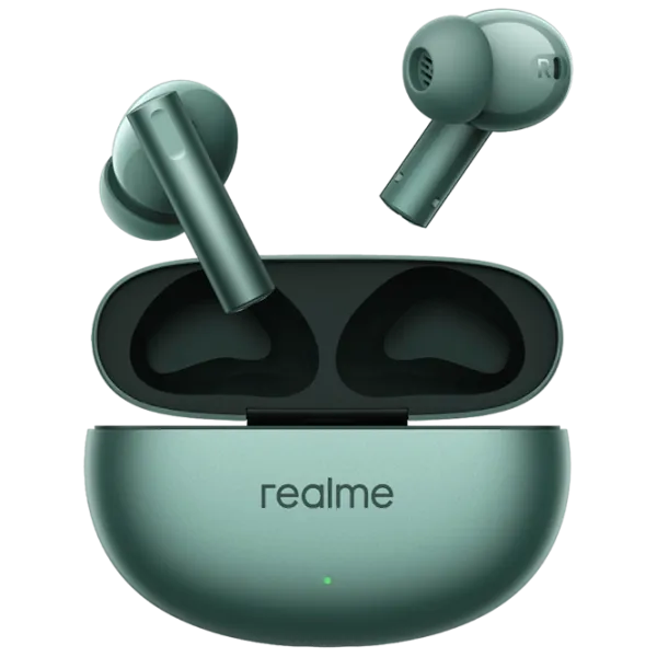 Наушники Realme Buds Air 6 Серый Зелёный Беспроводные/ Персональный photo 1 Наушники Realme Buds Air 6 Серый Зелёный Беспроводные/ Персональный photo 1