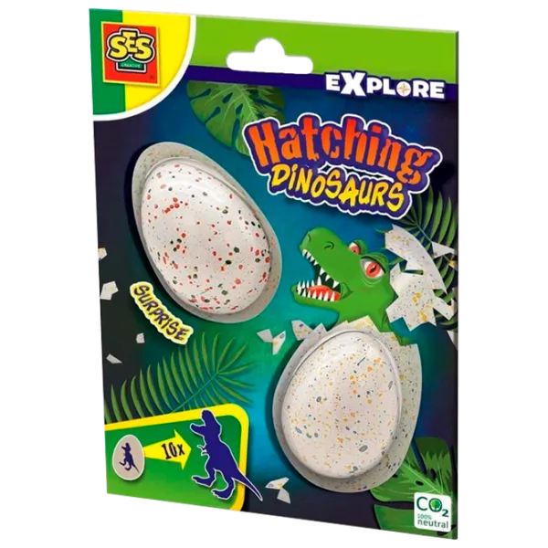 Set de creație SES Explore Hatching Dinosaurs 25083S 5+/ Multicolor Multicolor photo 1