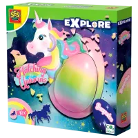 Креативный набор SES Explore Hatching unicorns 25089S 5+/ Разноцветный Разноцветный
