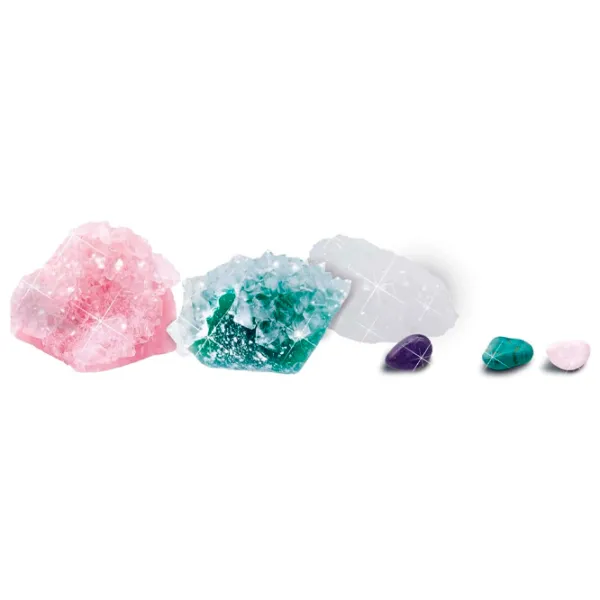 Set de creație SES Explore Growing crystals and gemstones 25115 8+/ Multicolor Multicolor photo 2