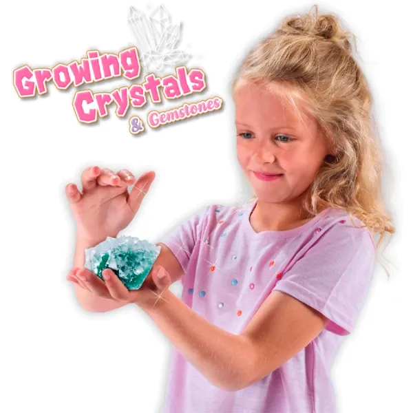 Set de creație SES Explore Growing crystals and gemstones 25115 8+/ Multicolor Multicolor photo 3