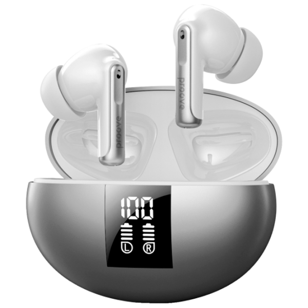 Căști Proove Thunder Buds SE with ANC Gray Silver Fără fir/ Personal photo 1